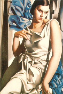 Tamara de Lempicka Painting - retrato de la señora m 1932 contemporánea Tamara de Lempicka